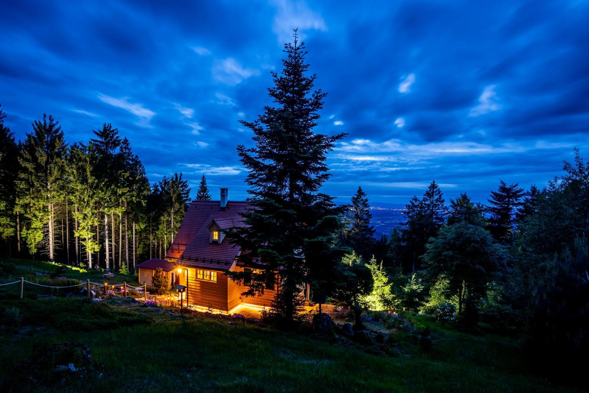 Sonnenhaeusle - Natur. Fernblick. Panorama-Sauna. Sasbachwalden Exterior foto